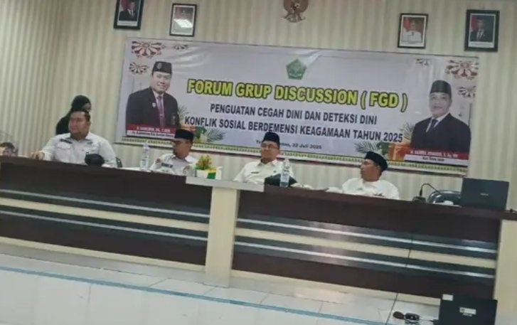 KUA Inuman Ikut Menyusun Peta Damai